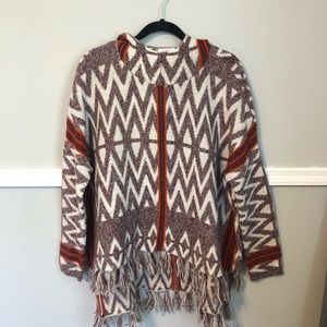 Tribal Print Sweatshirt